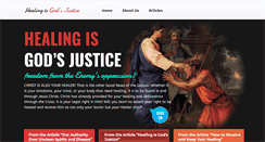 Desktop Screenshot of healingisgodsjustice.org